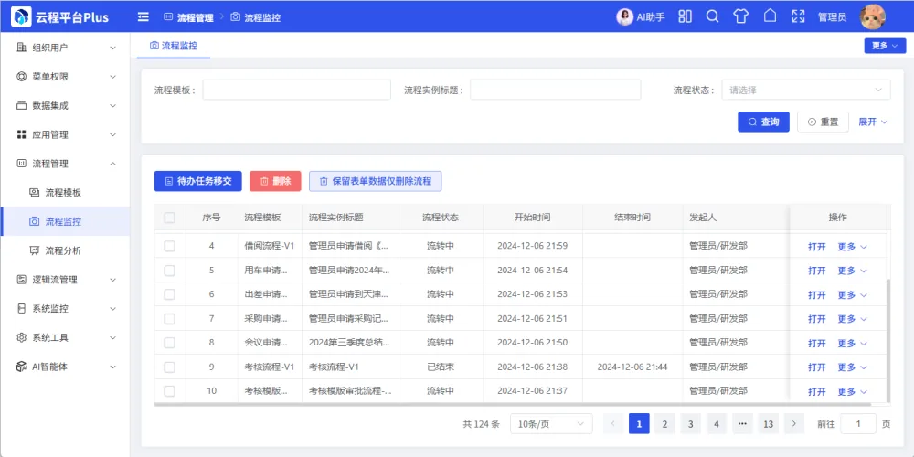 流程中台解决方案截图 图 6